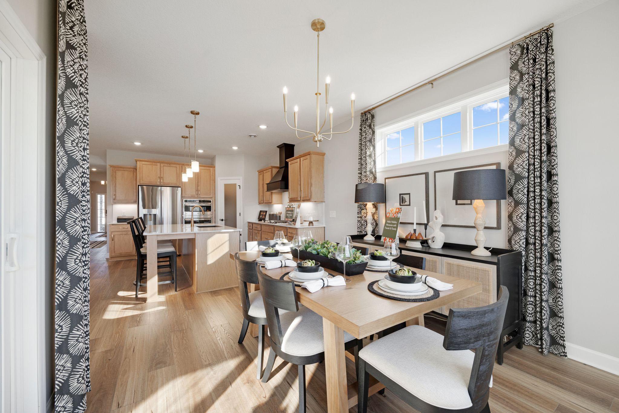 Home features lots of windows to make the space feel bright and open.
