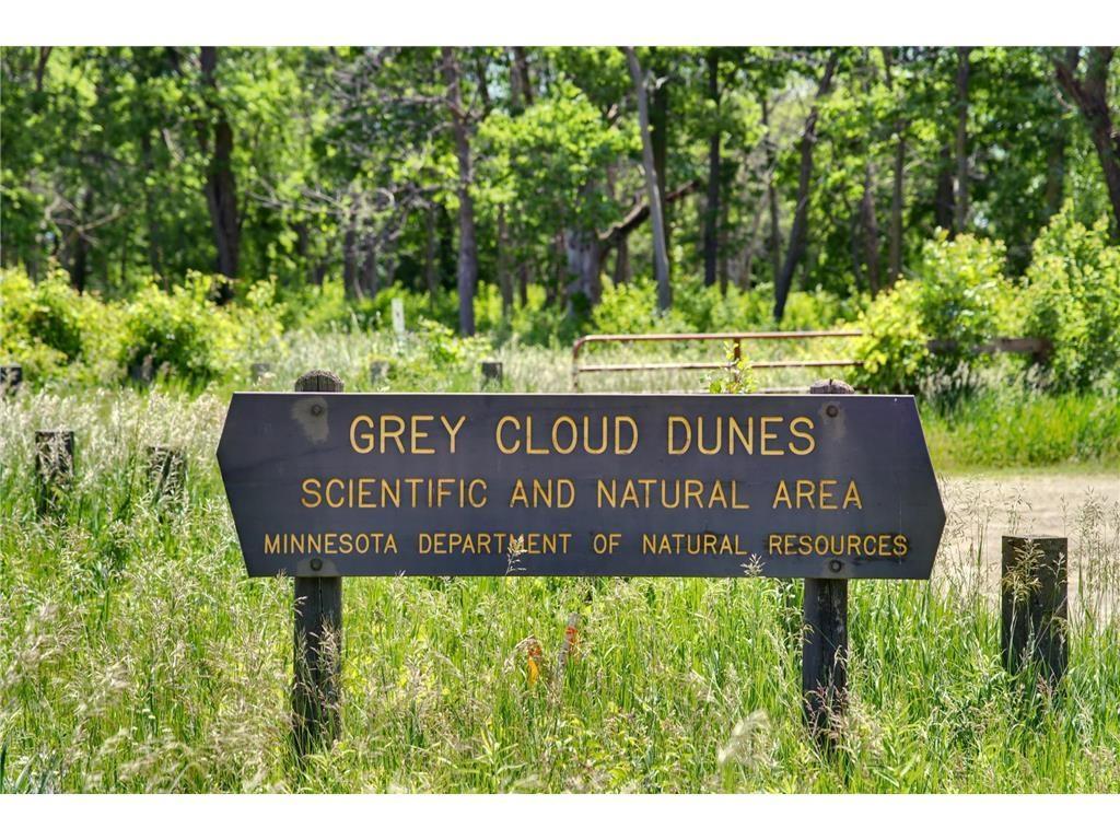 The neighborhood is adjacent to the Grey Cloud Dunes Scientific and Natural Area, one of the largest intact prairie systems remaining in the Twin Cities area. Home to rare prairie plants, butterflies, birds, and wildlife not common in the metro.