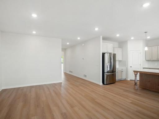 Family room and hallway are very spacious!