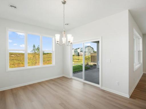 Home features lots of windows to make the space feel bright and open.