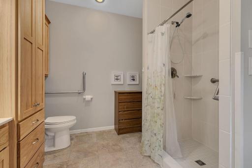 Primary bathroom.