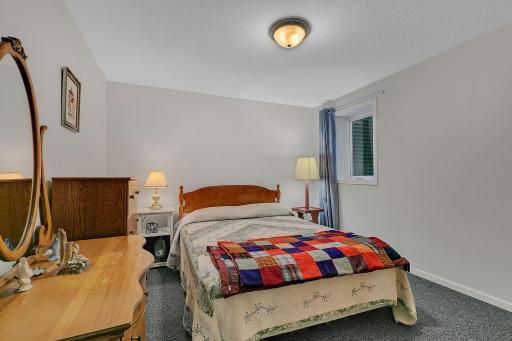 Lower level bedroom.