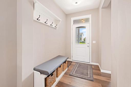 A spacious, bright foyer welcomes you!
