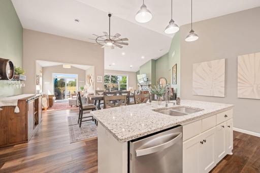 One-level living with bright, open concept