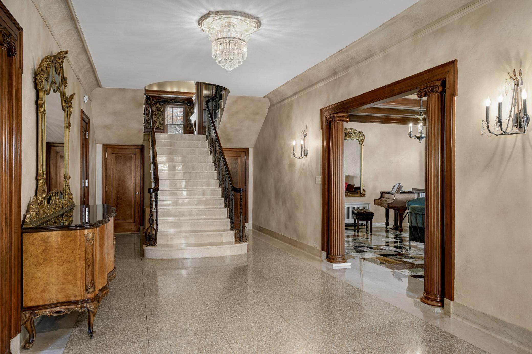 Grand main staircase