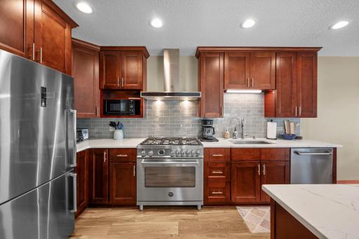 There is plenty of room for two cooks in the kitchen!