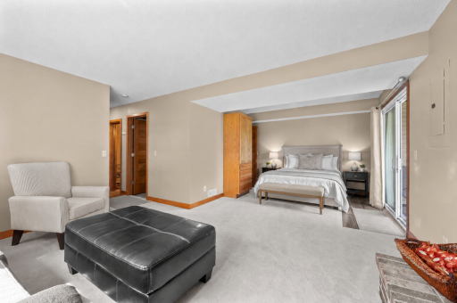 Virtually staged - flex space as a bedroom
