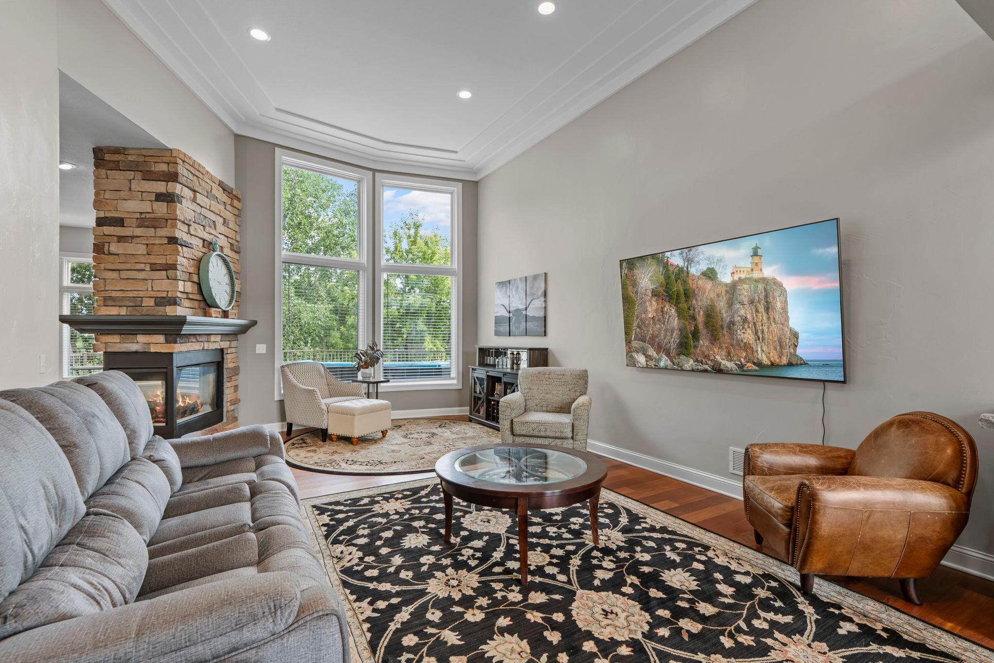 An abundance of natural light
