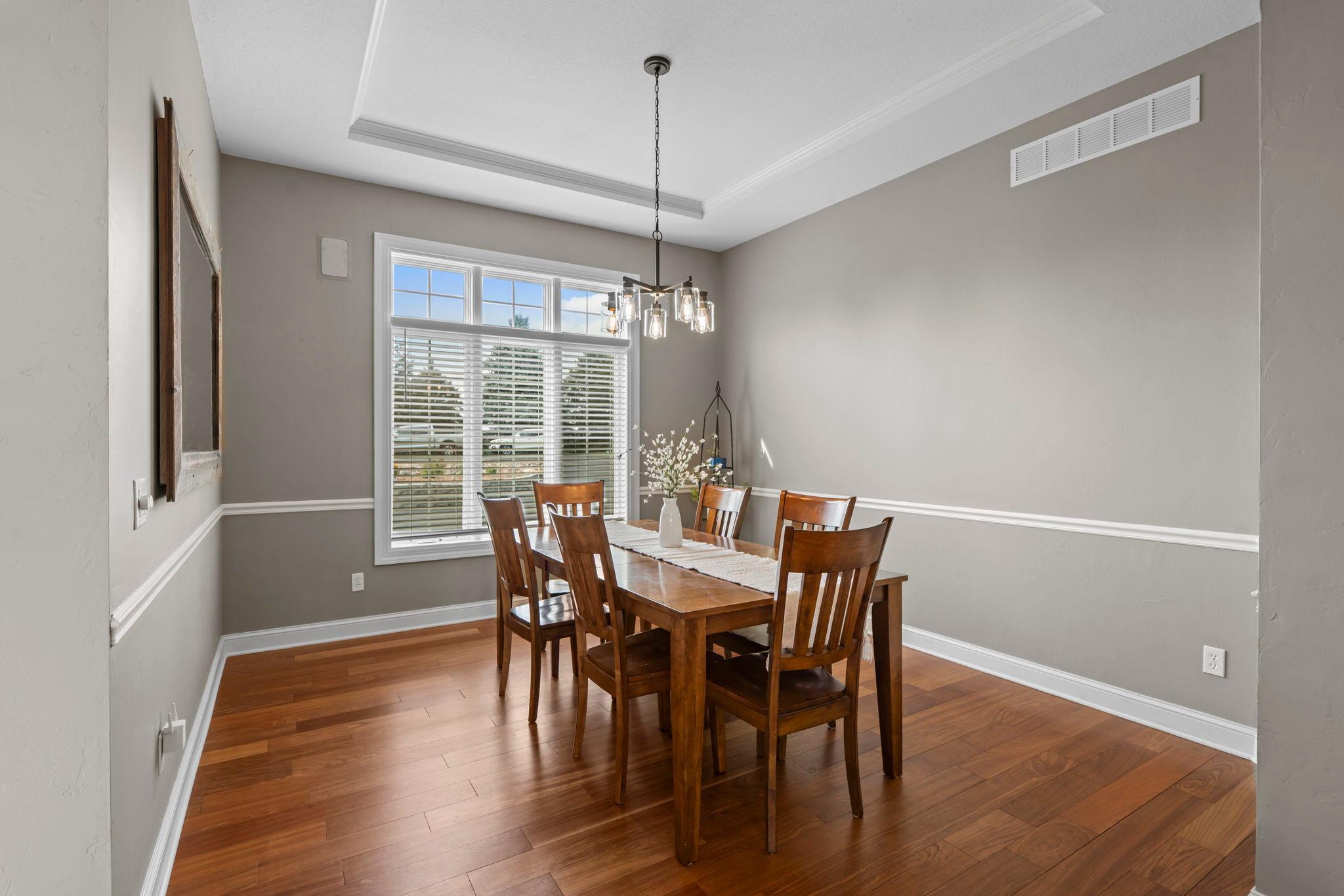 Large formal dining room