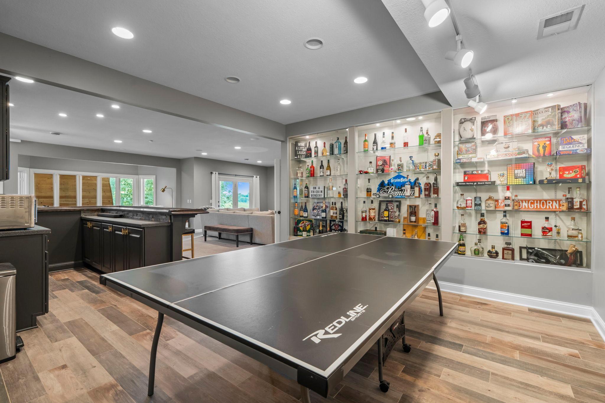 Enjoy the gaming area