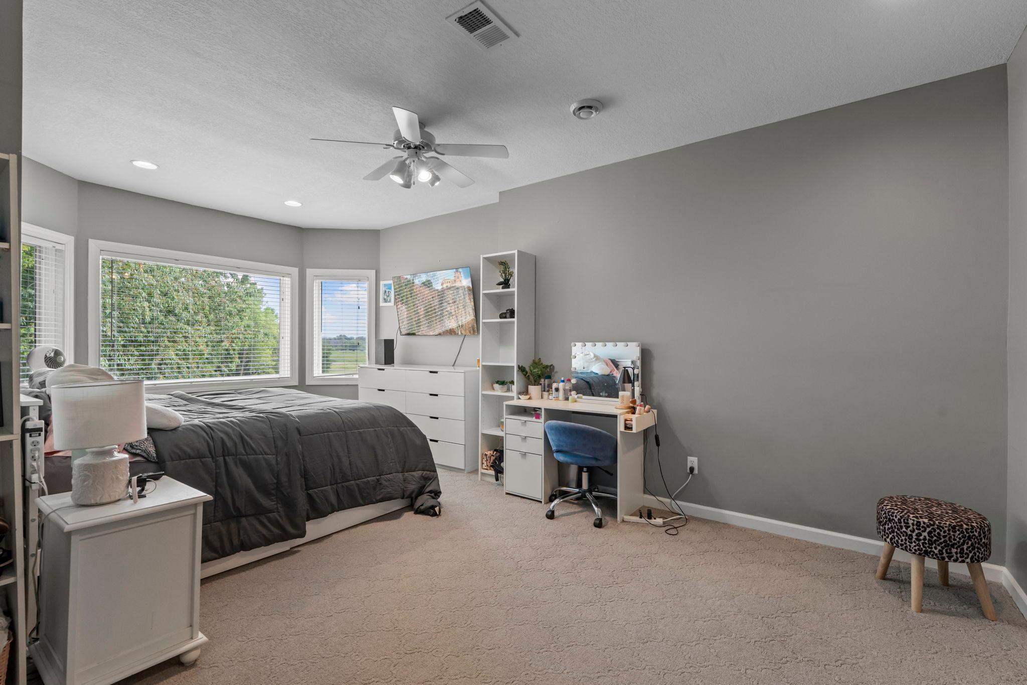 Large 3rd bedroom in the lower level