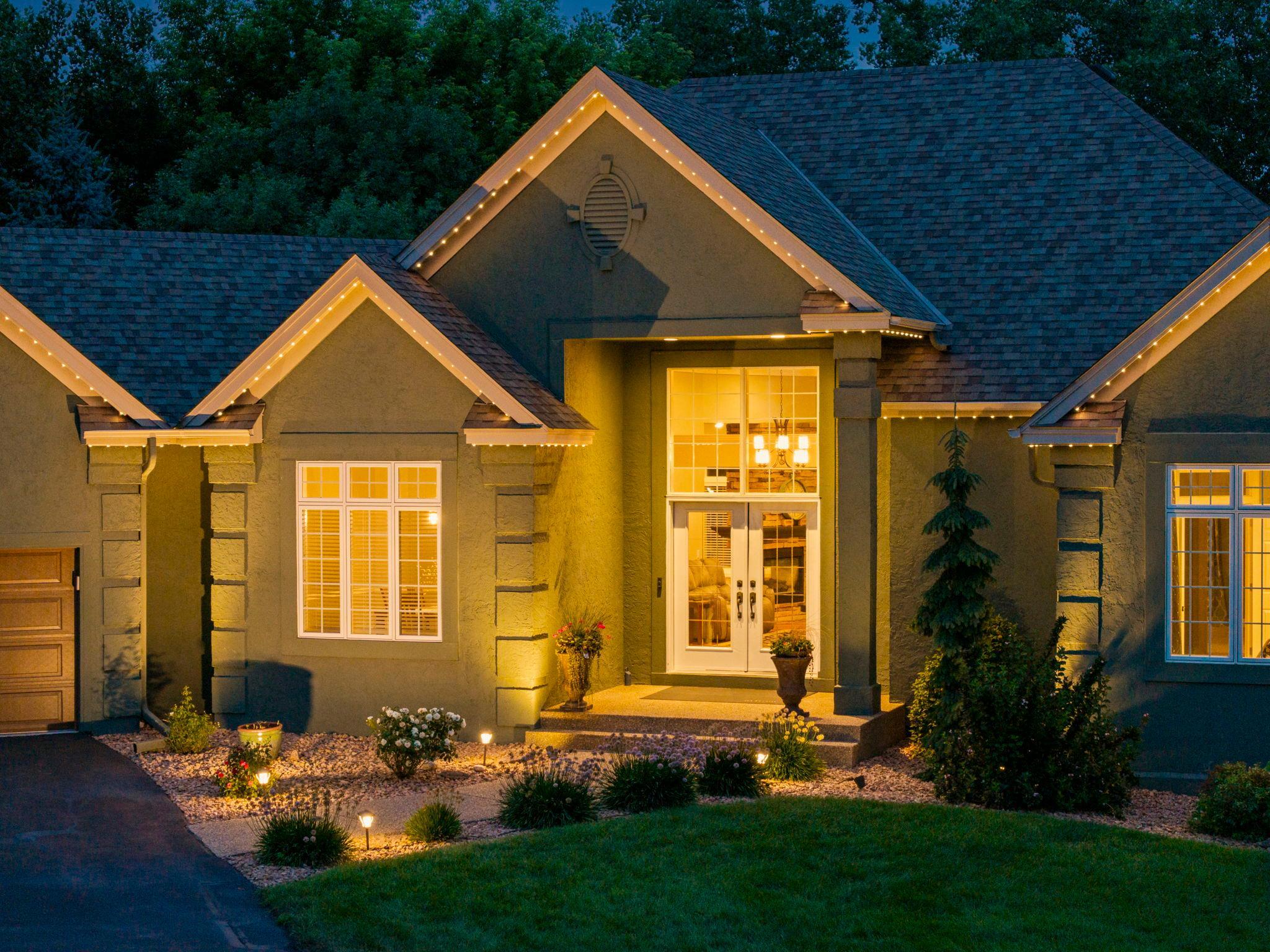 Beautifully landscaped