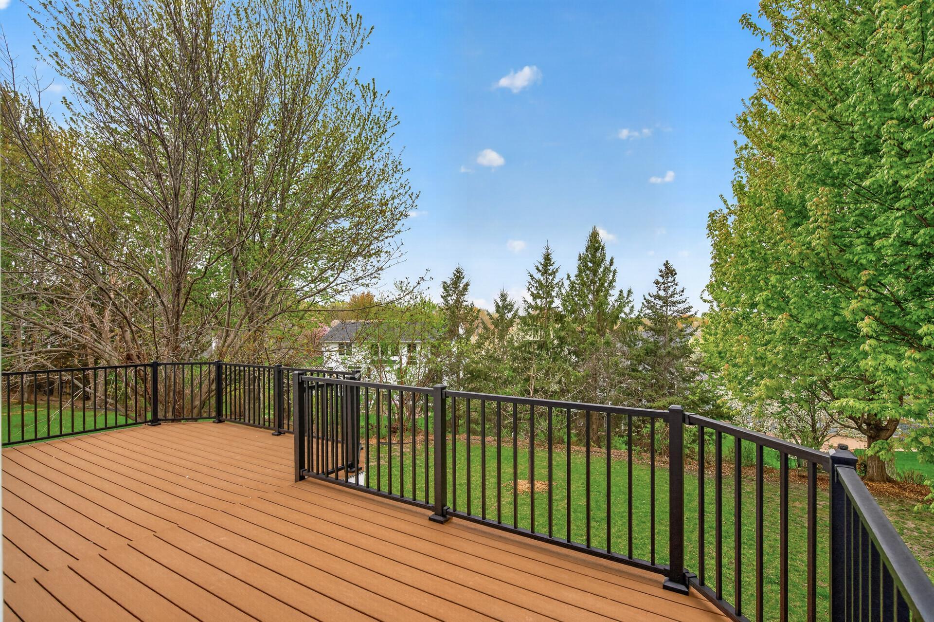 New maintenance free deck