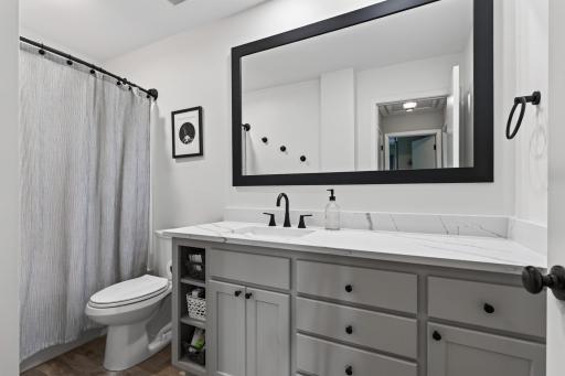 Every bathroom in the home as been tastefully updated.