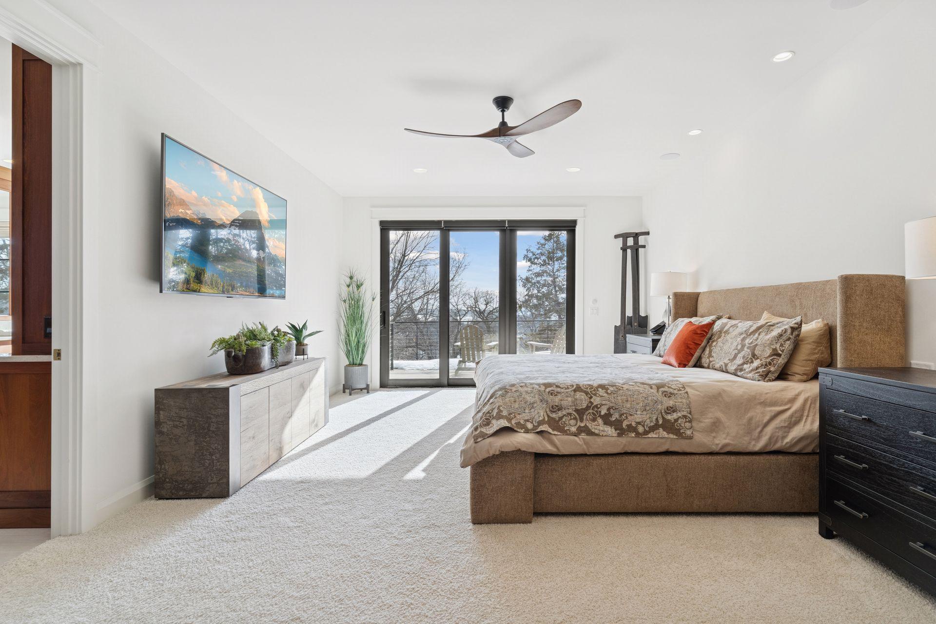 Primary Suite with Balcony