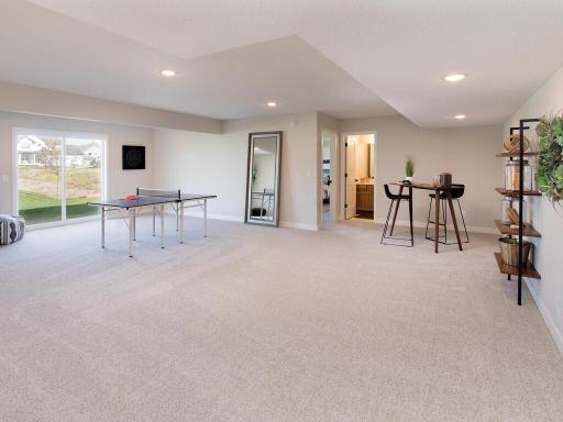 Lower level walkout this has a 6th bedroom and 3/4 bath