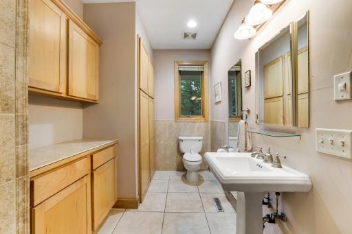 Spacious second bathroom