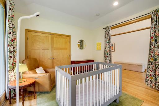 Second bedroom offers huge closet space