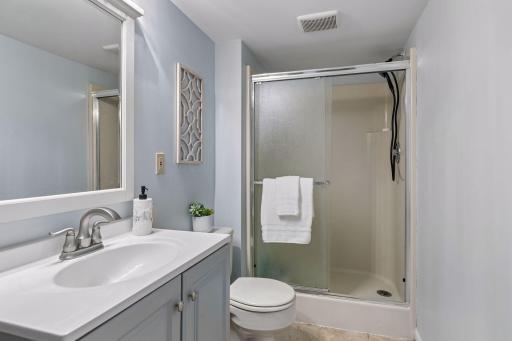 Newly painted and refreshed with a new vanity