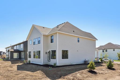 Rear Elevation *Sod and Irrigation included in the price of the home
