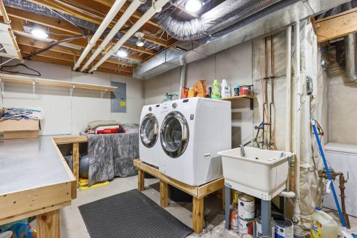 Laundry room/ mechanicals
