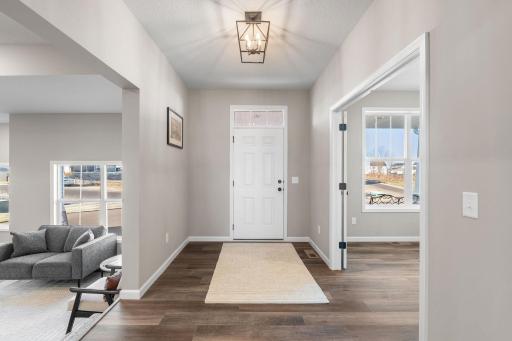 Photos of previously finished home - model home