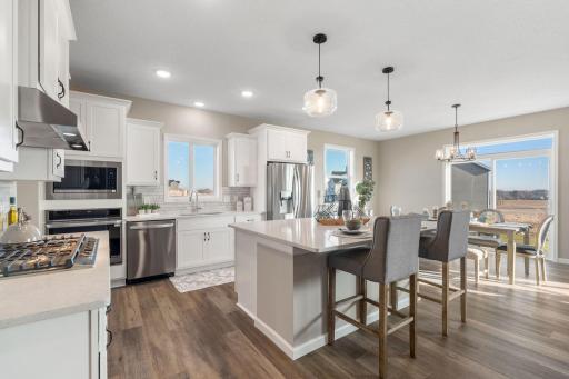 Photos of previously finished home - model home