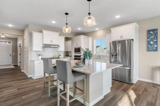Photos of previously finished home - model home