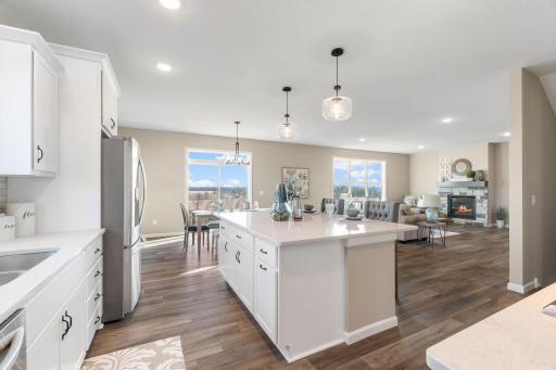 Photos of previously finished home - model home