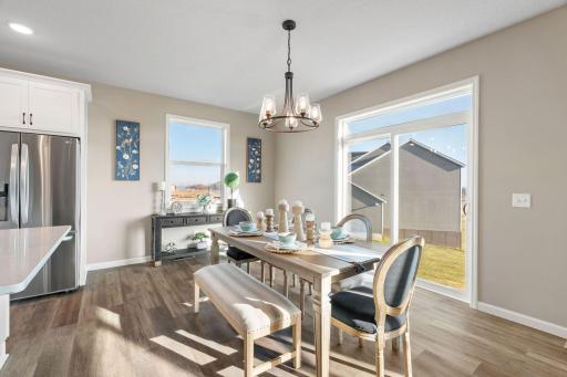 Photos of previously finished home - model home