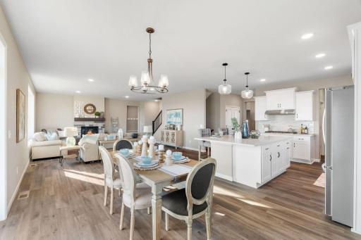 Photos of previously finished home - model home