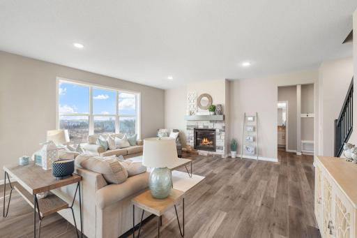 Photos of previously finished home - model home