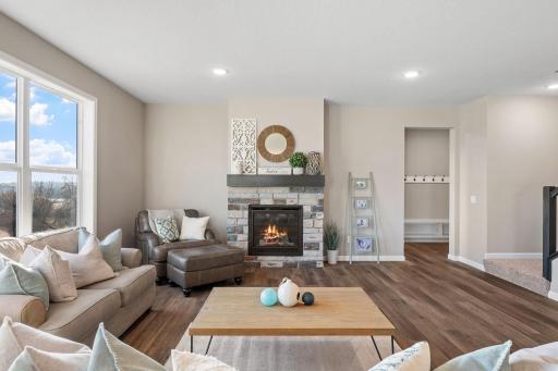 Photos of previously finished home - model home