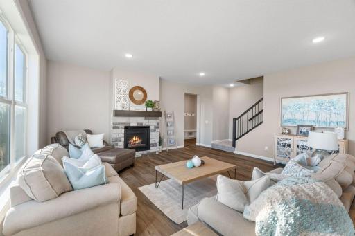 Photos of previously finished home - model home