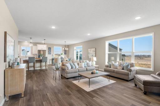 Photos of previously finished home - model home