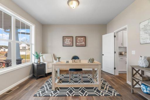 Photos of previously finished home - model home