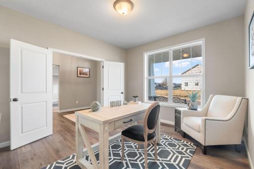 Photos of previously finished home - model home