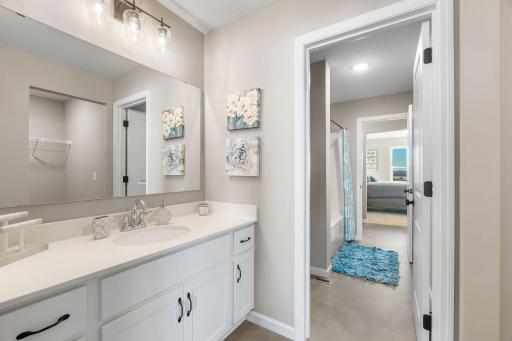 Photos of previously finished home - model home