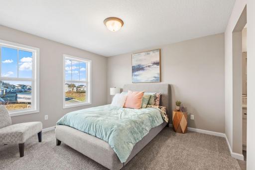 Photos of previously finished home - model home