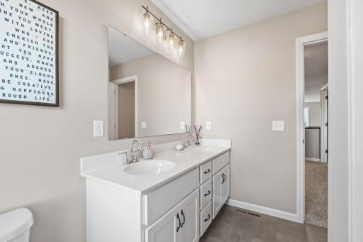 Photos of previously finished home - model home