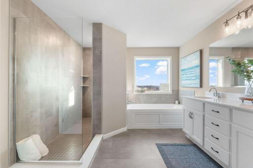 Photos of previously finished home - model home