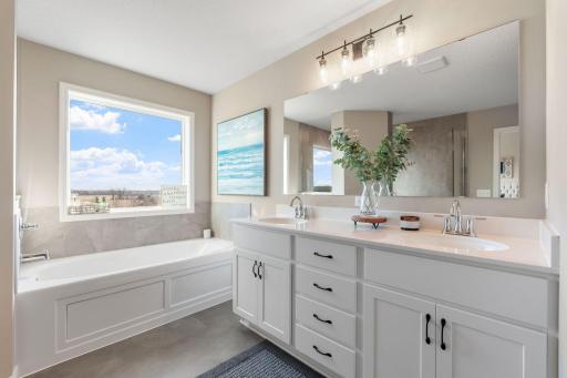 Photos of previously finished home - model home
