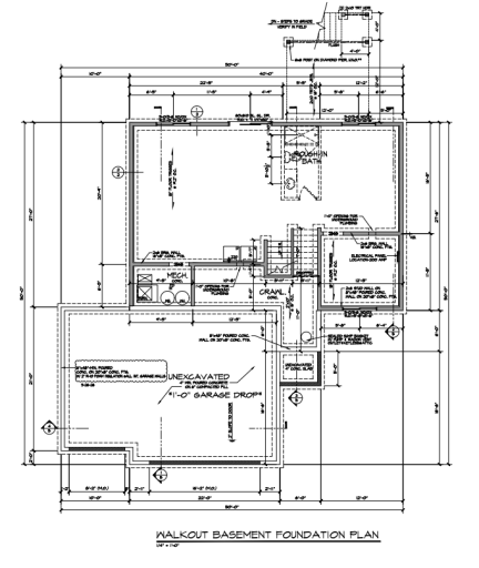 Lower Level Floor Plan