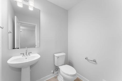 Powder Room Bathroom - Main Level (Similar Home example)