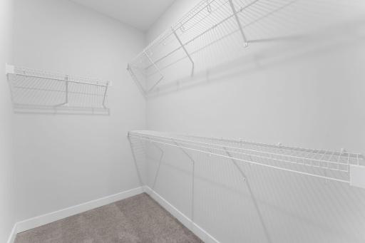 Owner's Suite Walk-in Closet (Similar Home Example)