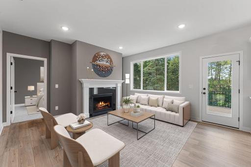 Great Room (Virtually Staged) - (Similar Home Example)
