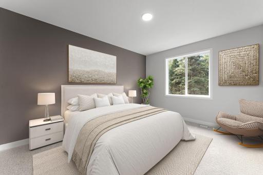 Owner's Suite (Virtually Staged) - (Similar Home Example)