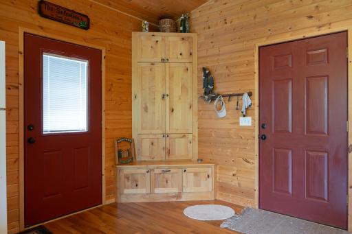 Entryway with built-in storage