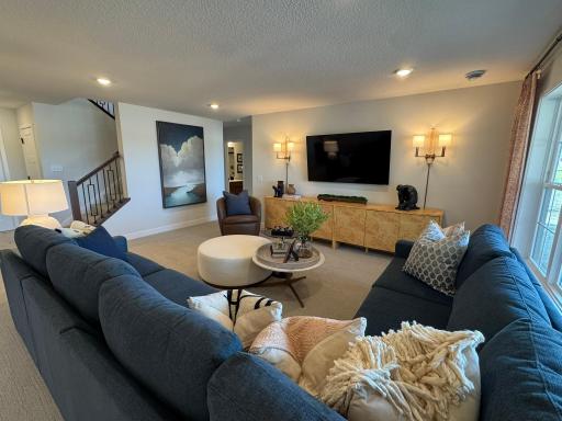 Photo of previously built model, finishes and options will vary.