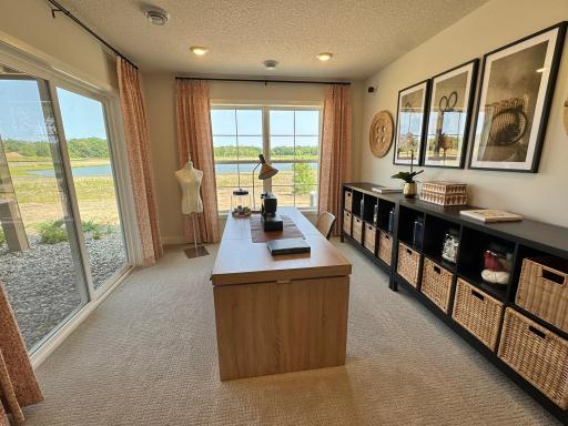 Photo of previously built model, finishes and options will vary.